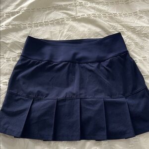 Puma Navy Blue Pleated Women's golf tennis Skirt Medium